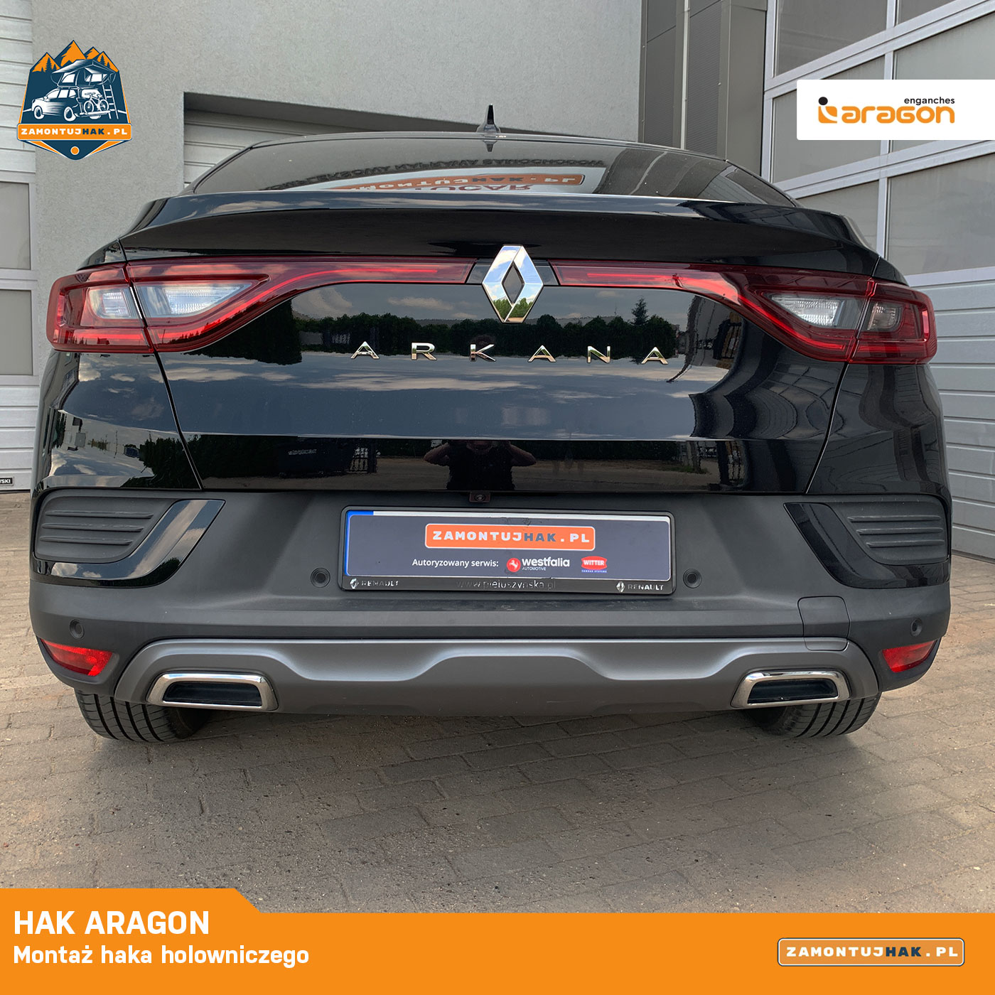 Renault Arkana hak holowniczy